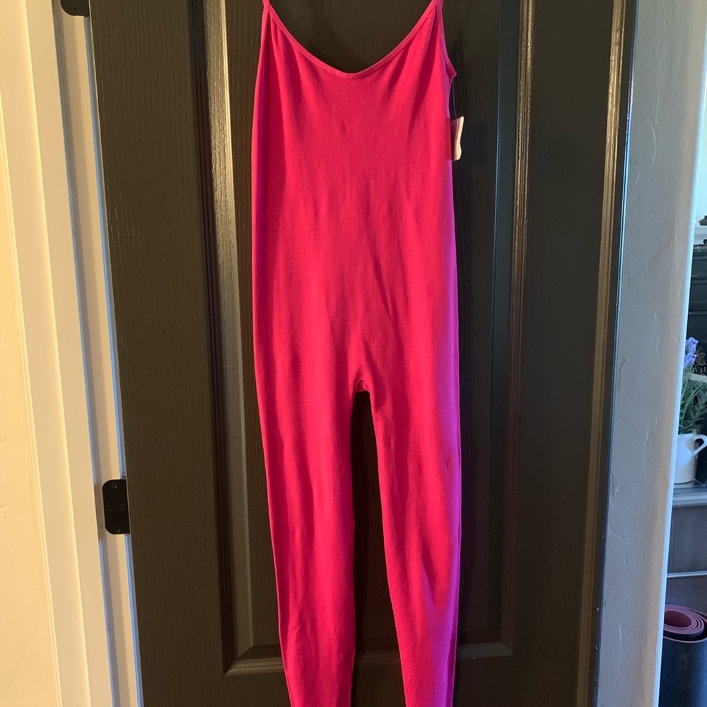 Free People Intimately Hot Pink Catsuit